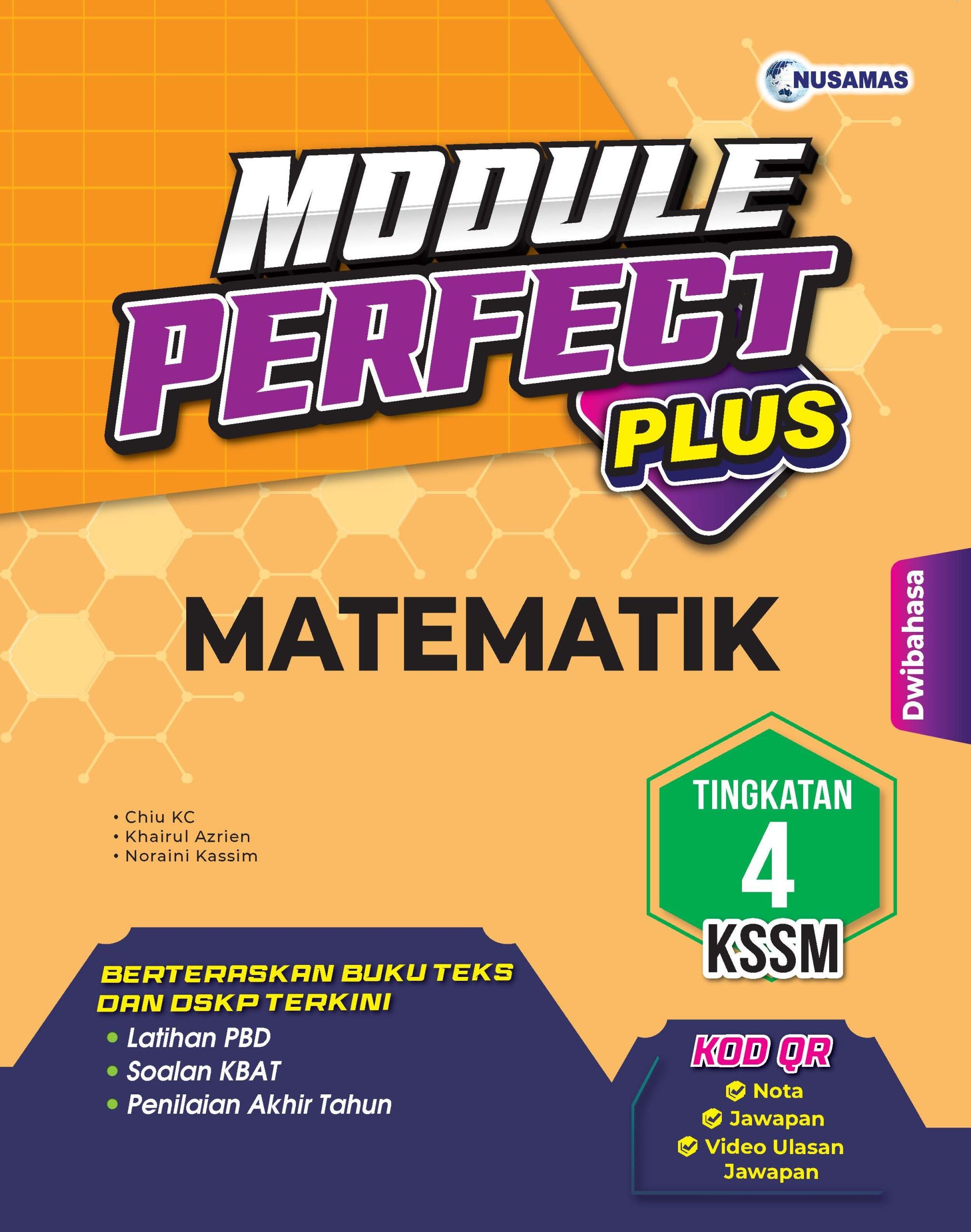 MODUL PERFECT PLUS MATEMATIK TINGKATAN 4