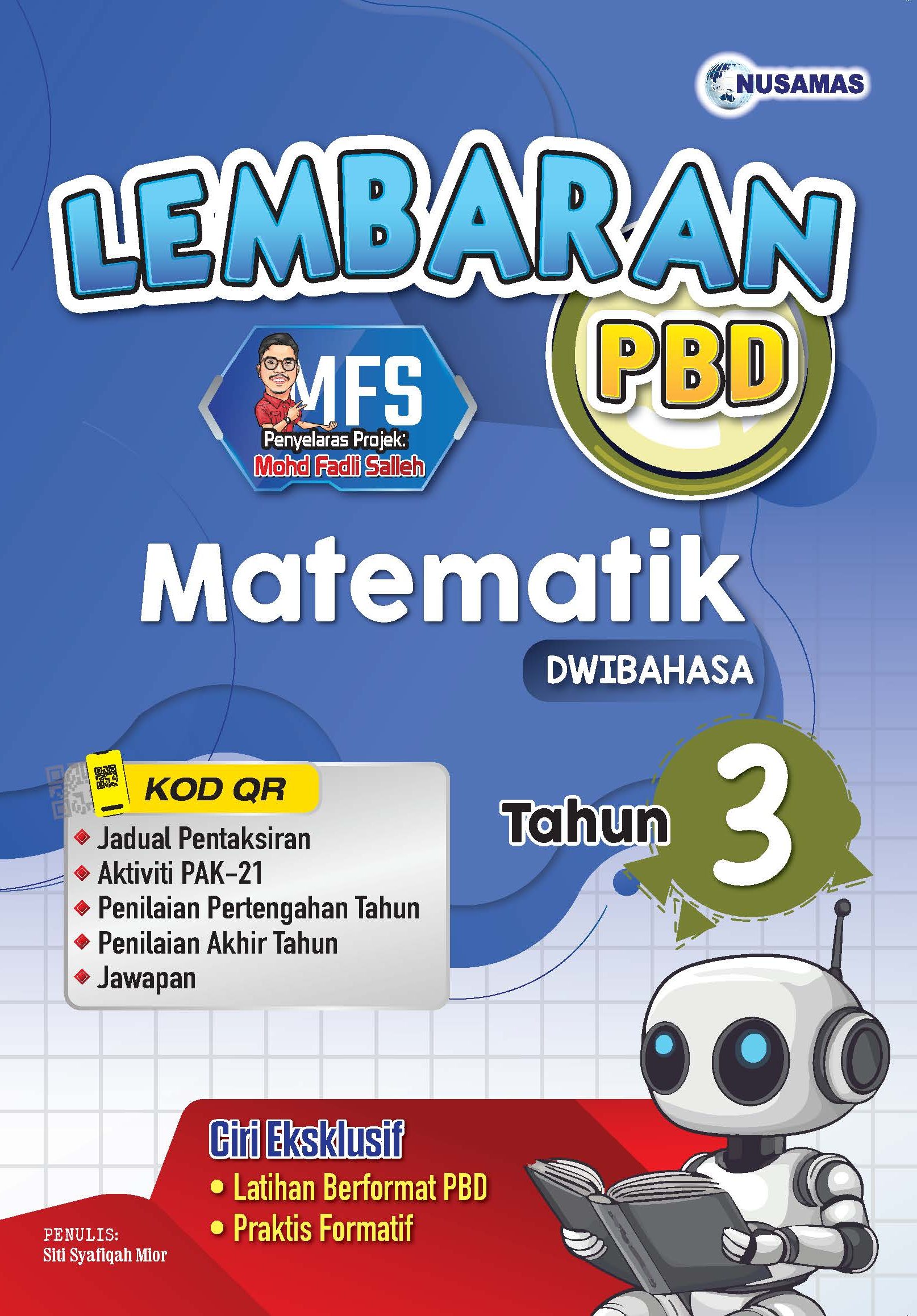 LEMBARAN PBD MATEMATIK TAHUN 3