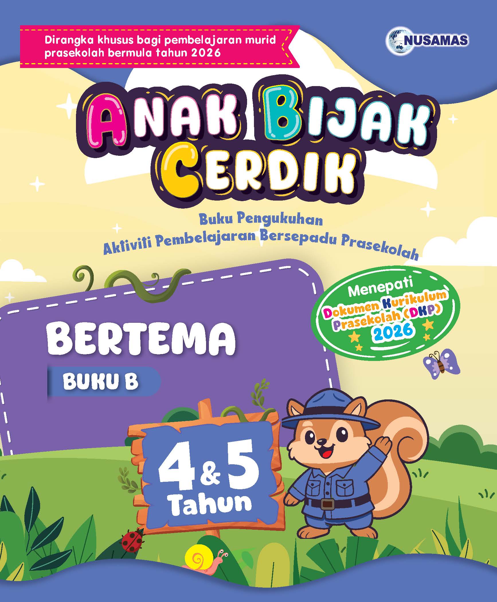 ANAK BIJAK CERDIK BERTEMA BUKU B 4&5 TAHUN