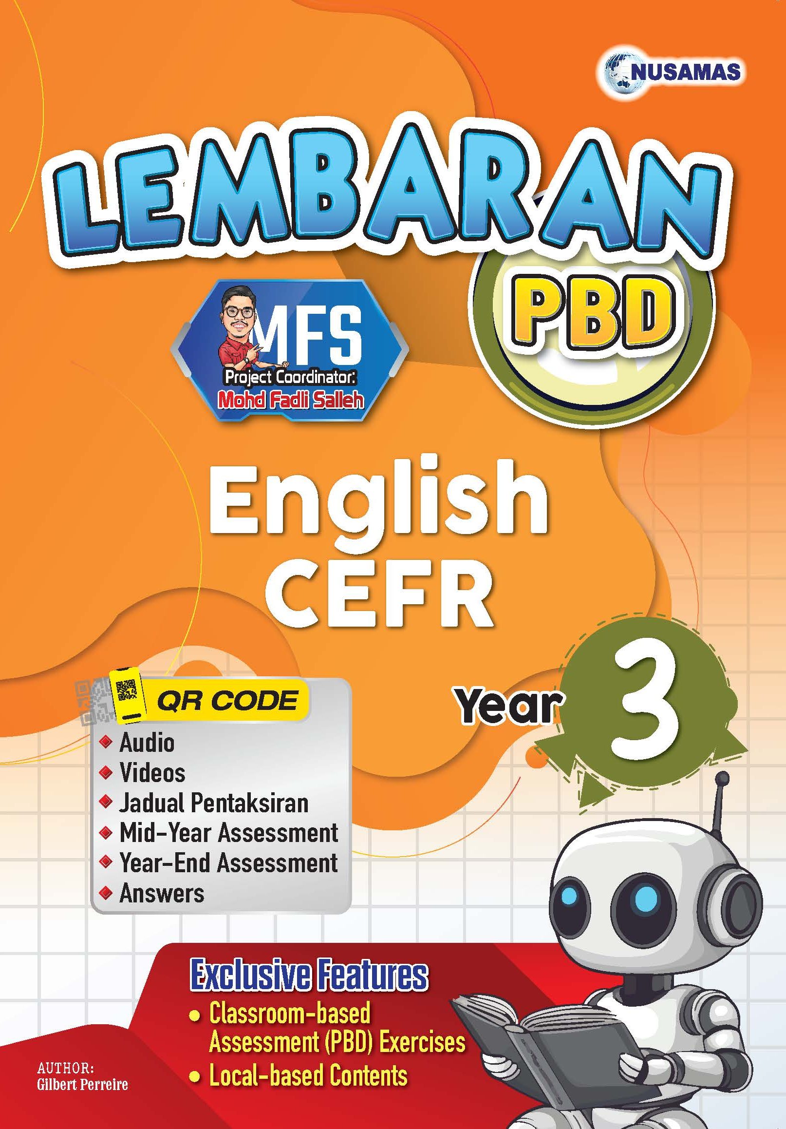 LEMBARAN PBD ENGLISH CEFR YEAR 3