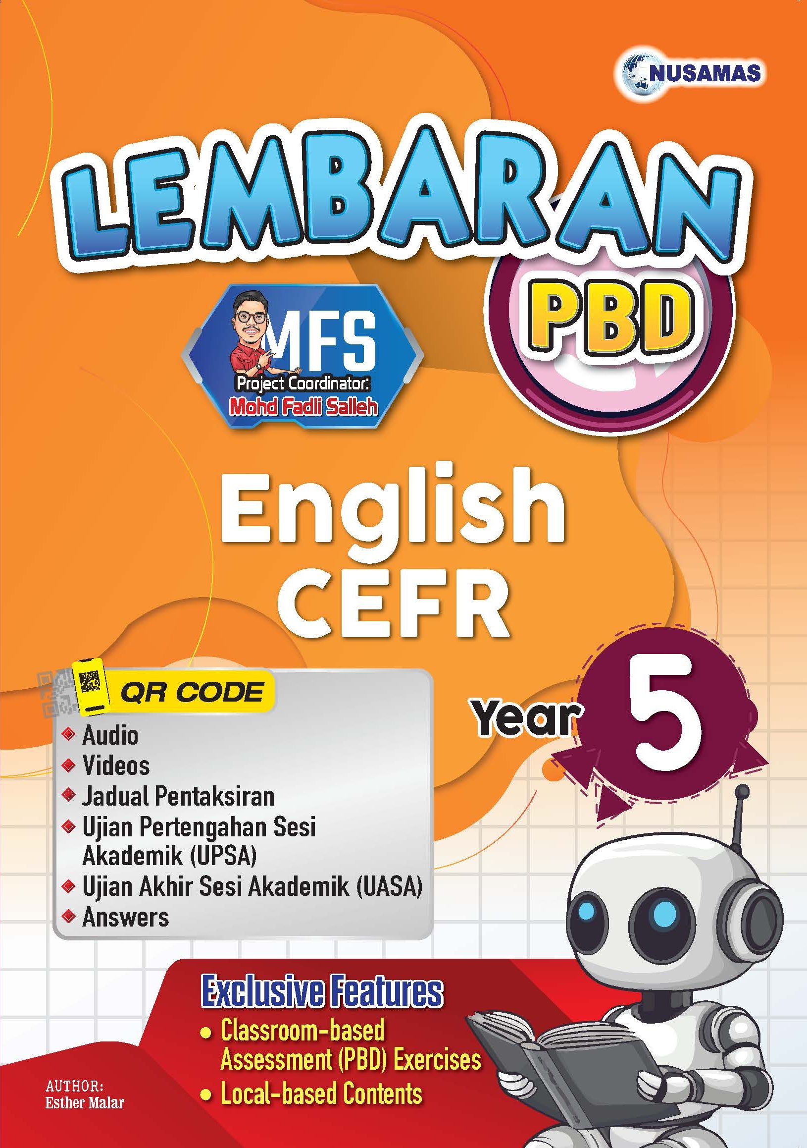 LEMBARAN PBD ENGLISH CEFR YEAR 5