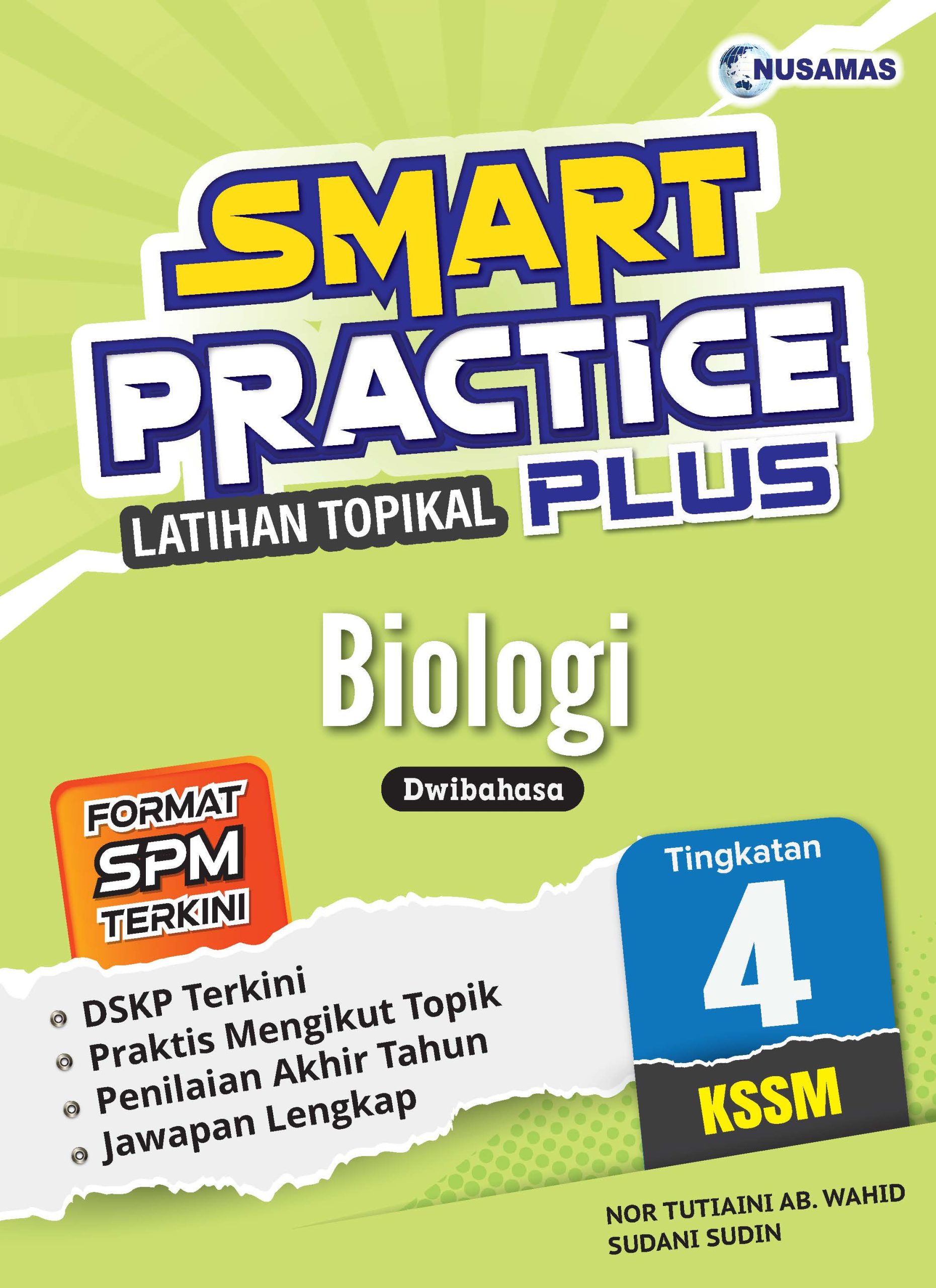 SMART PRACTICE LATIHAN TOPIKAL PLUS BIOLOGI TINGKATAN 4